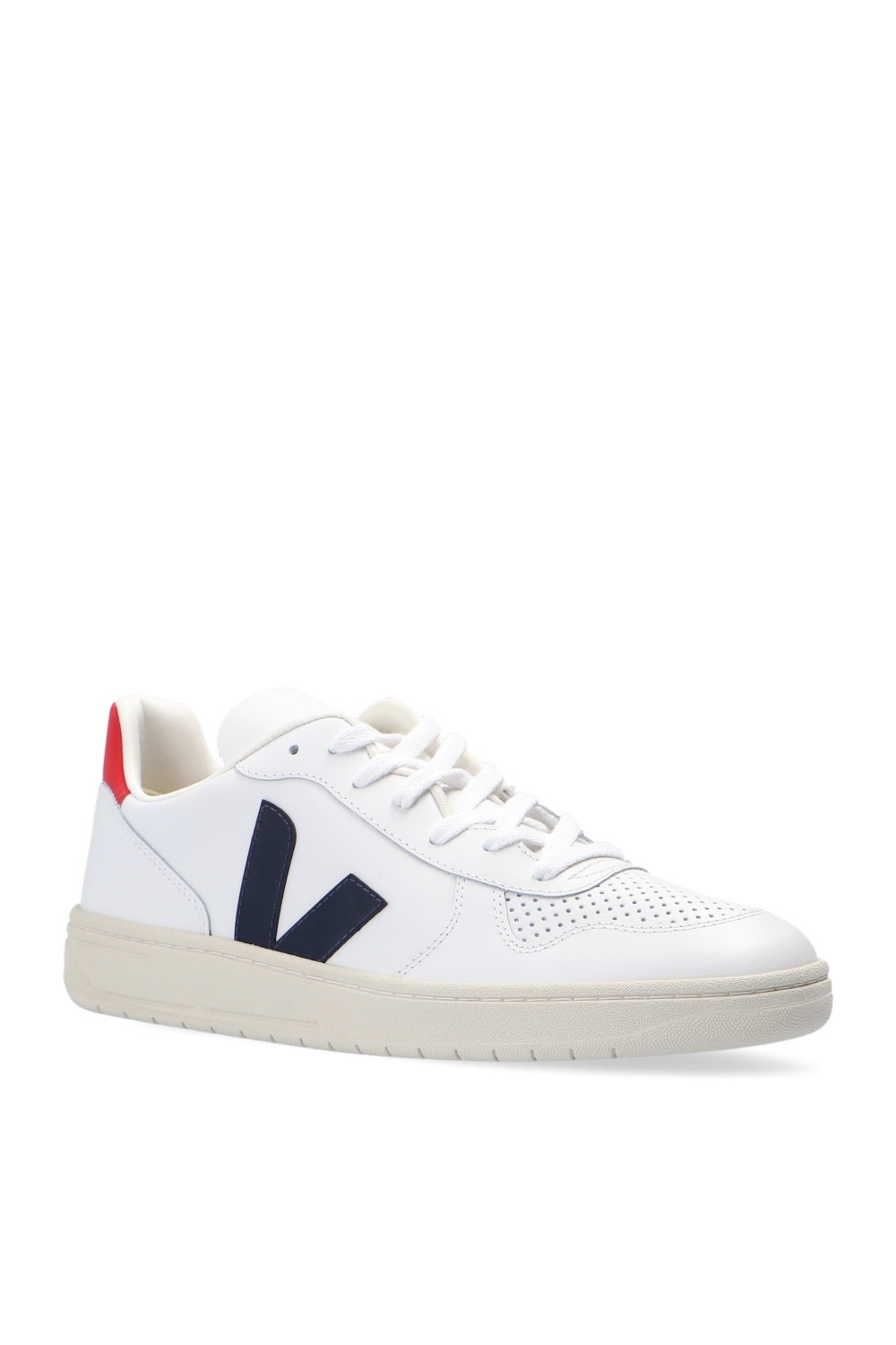 VEJA★V-10★LEATHER WHITE NAUTICO PEKIN★兼用 VEJA V-10 Leather |Extra White & Nautico Pekin| 21267-WHT